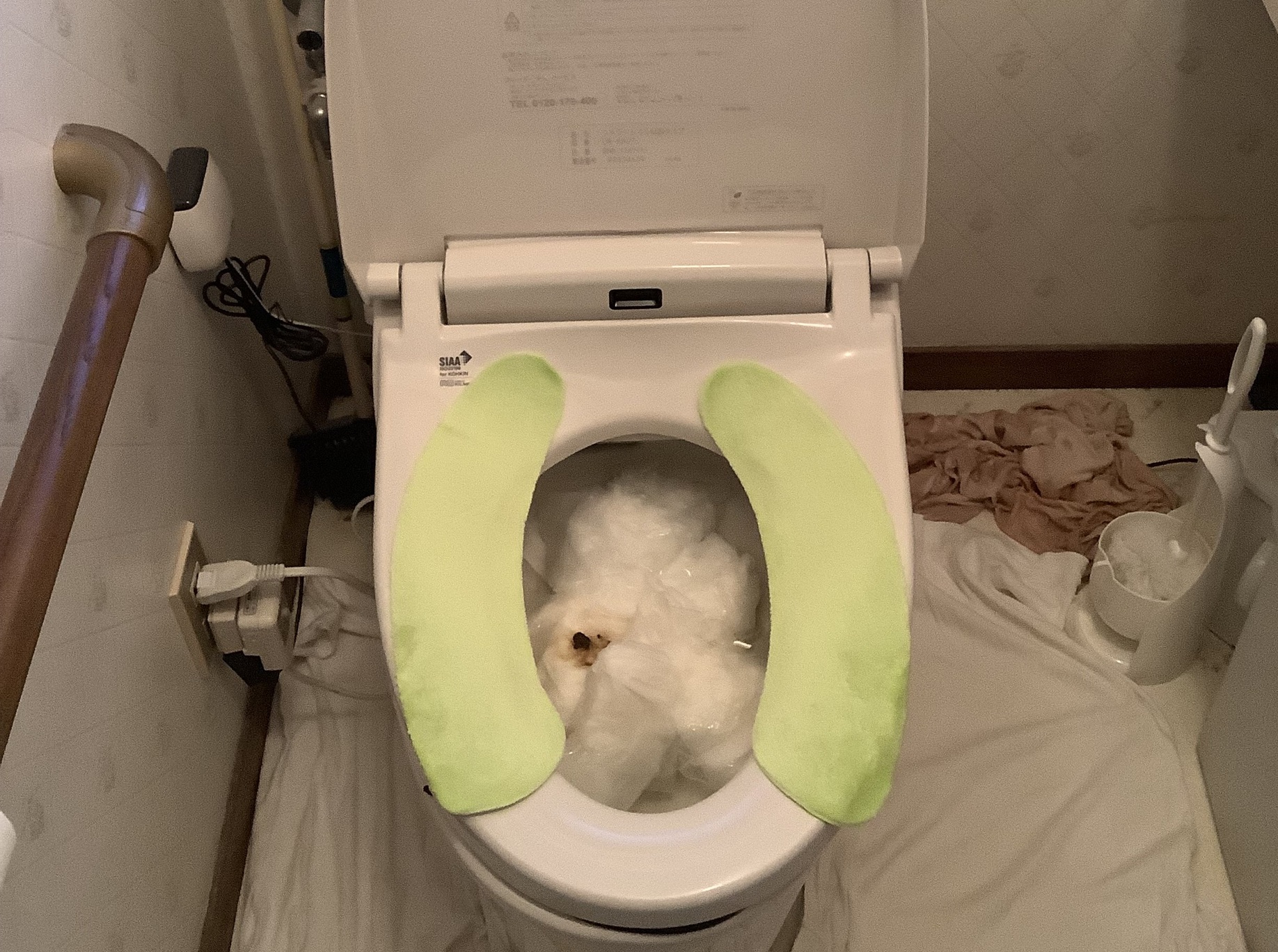 トイレ詰まり対応