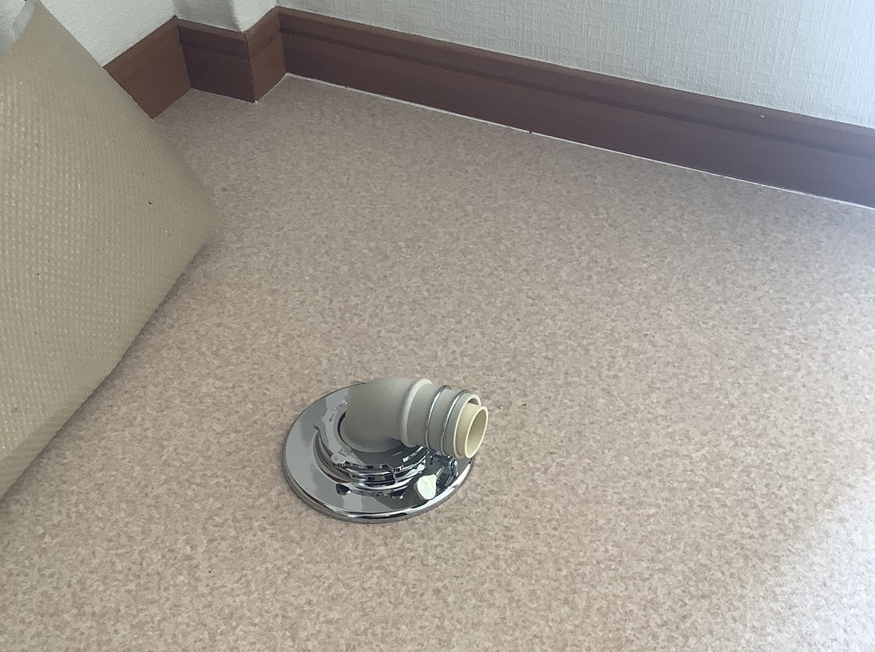 洗濯用排水トラップ取付け