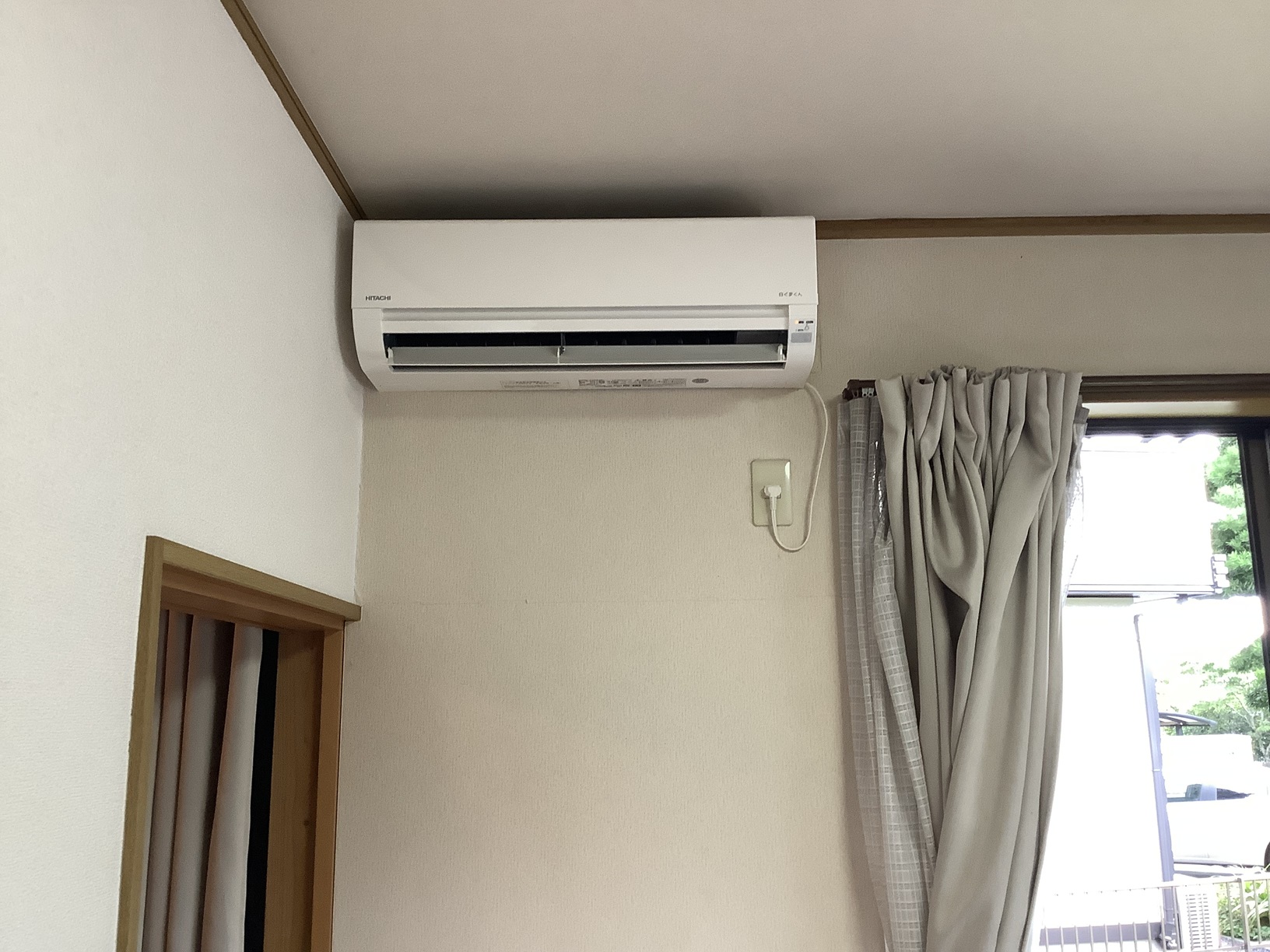 エアコン取付け