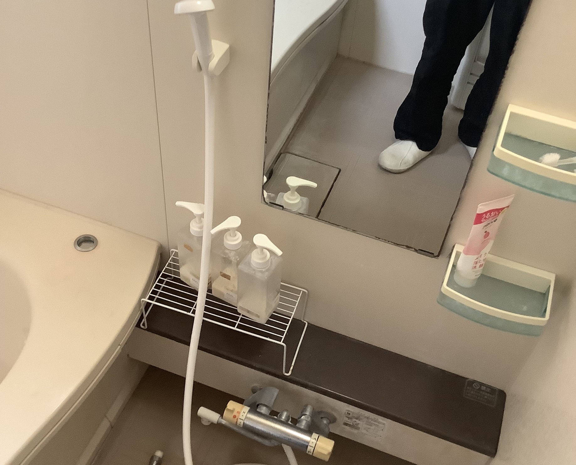 シャワーホースの交換