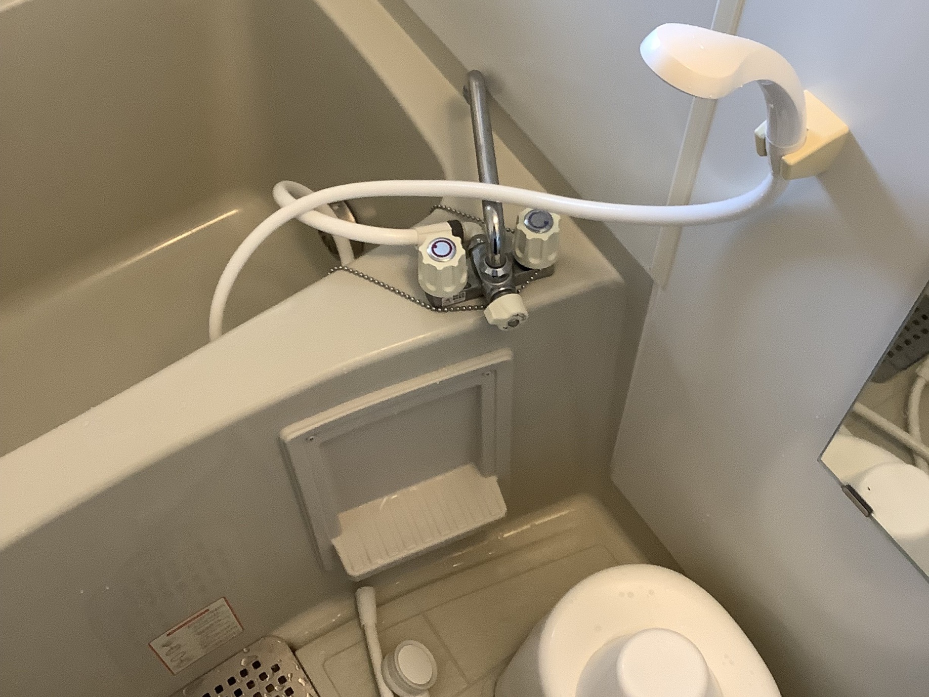 シャワーホースの交換