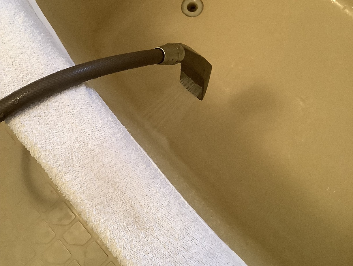 お湯の出が細い