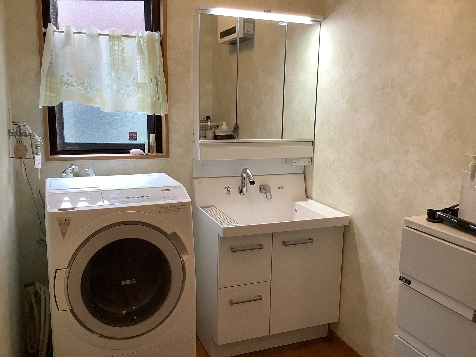 洗面化粧台交換