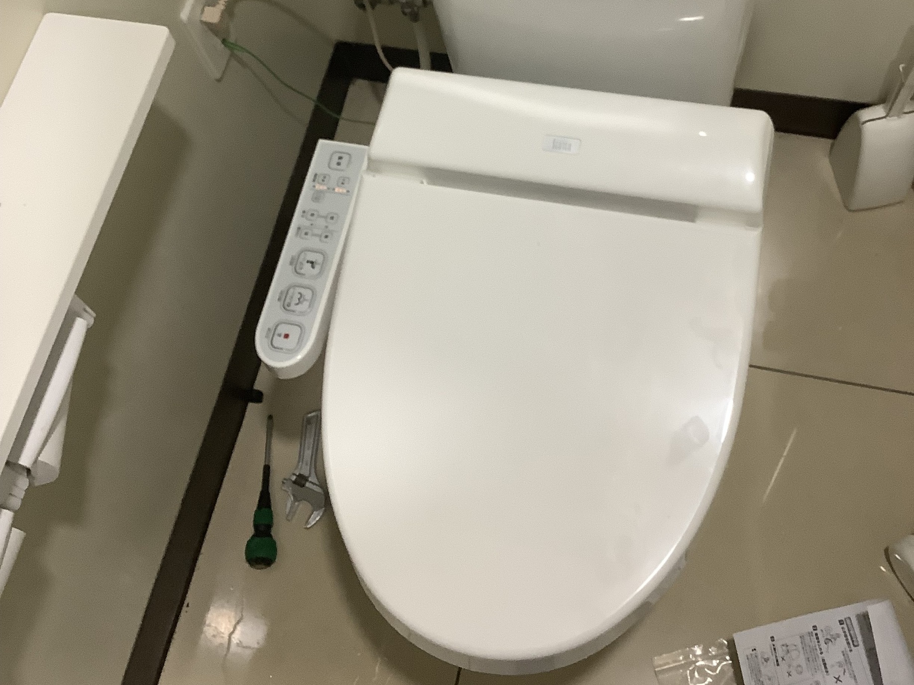 温水洗浄便座交換（ウォシュレット）