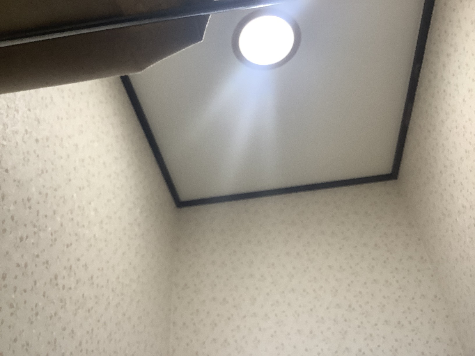 トイレ照明器具交換