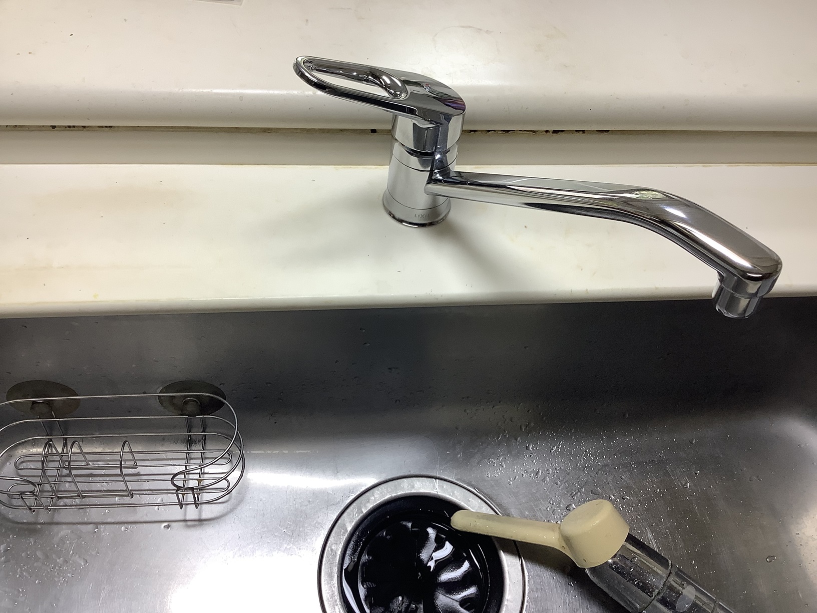 キッチン混合栓交換