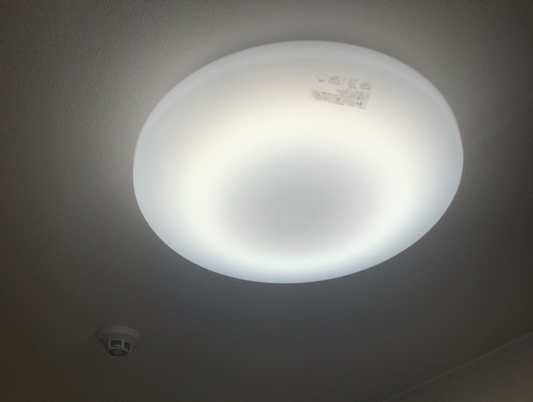 キッチン天井照明交換