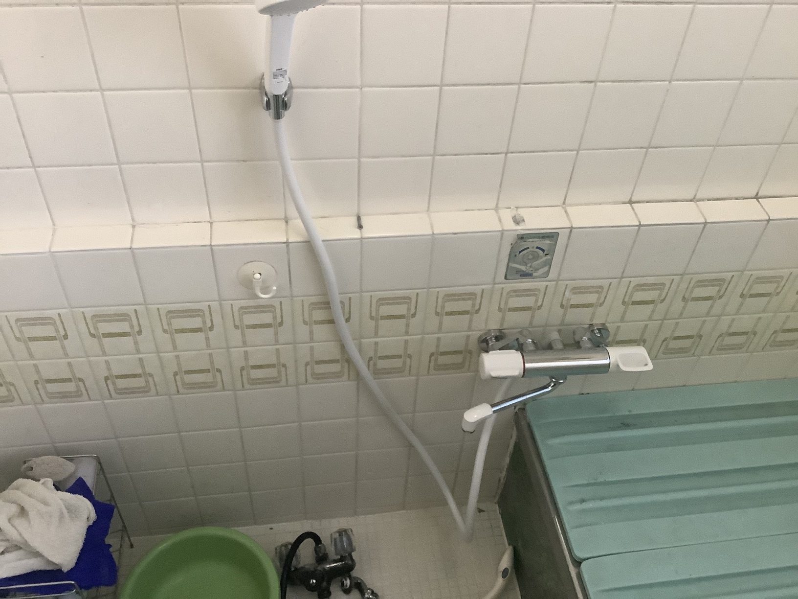 浴室混合栓交換